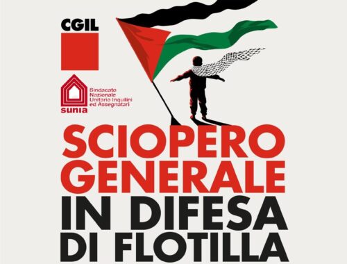 Sciopero generale in difesa di Flotilla per Gaza 3 Ottobre